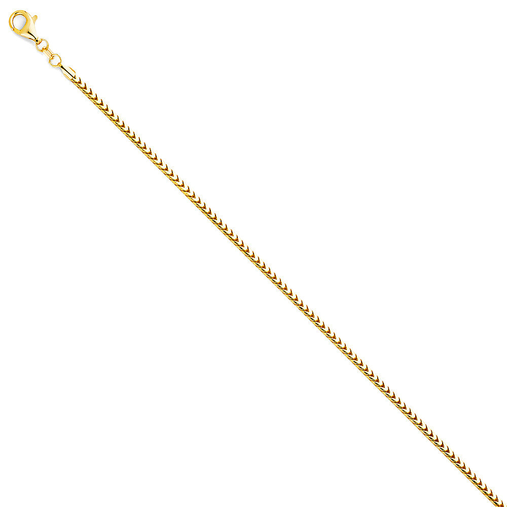 Rounded Franco Chain Necklace
