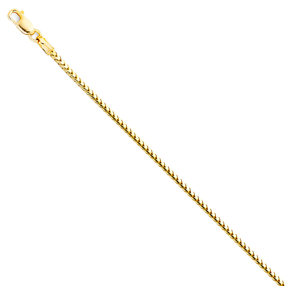 Rounded Franco Chain Necklace