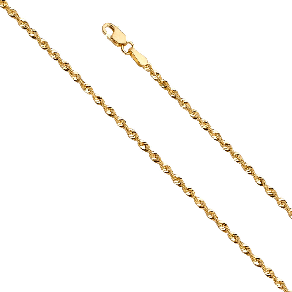 French Rope Chain Necklace