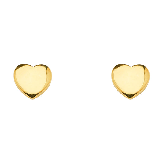 Gold Filled Heart Earrings