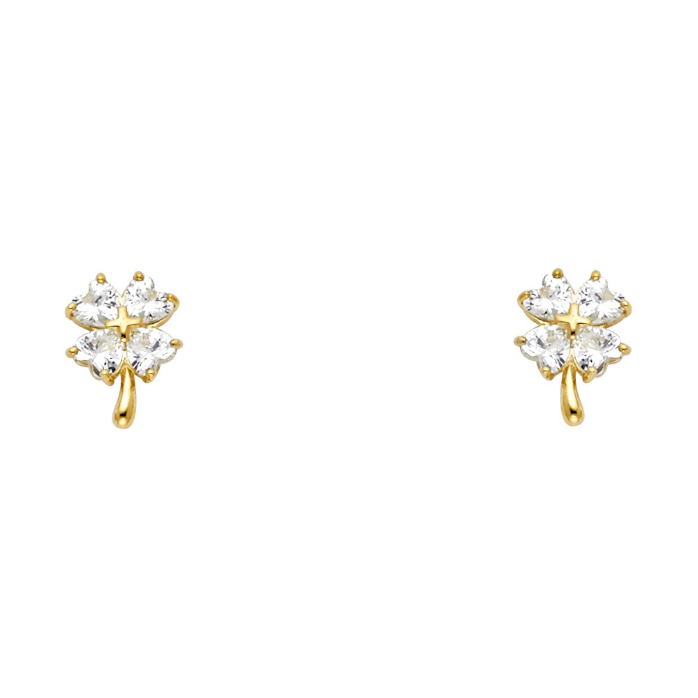 Lucky Studded Earrings