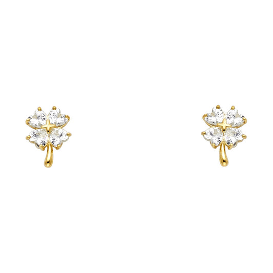 Lucky Studded Earrings