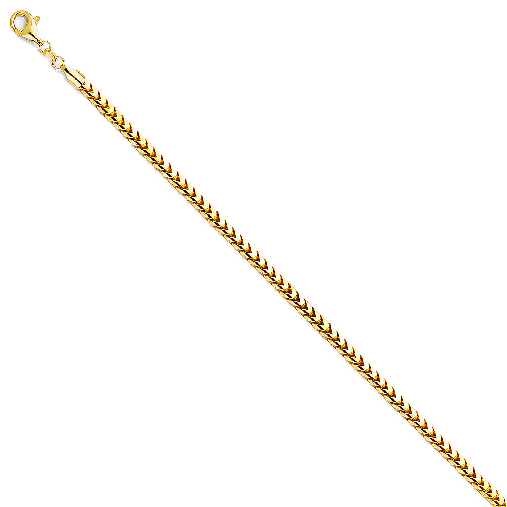Rounded Franco Chain Necklace – GEMS JEWELRY