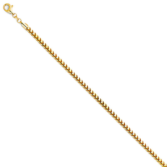 Rounded Franco Chain Necklace