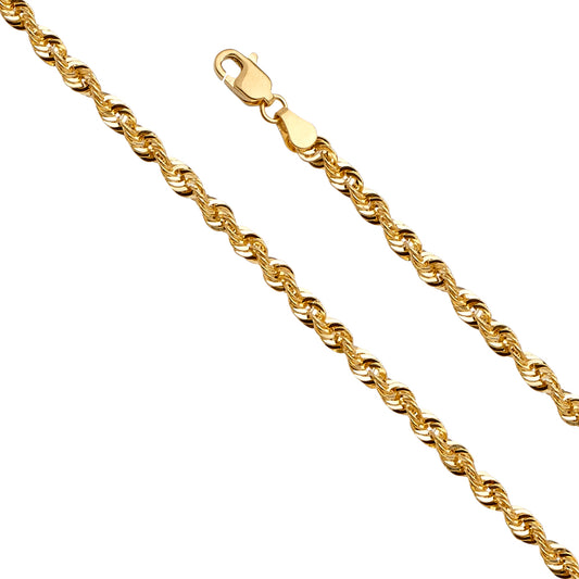 French Rope Chain Necklace