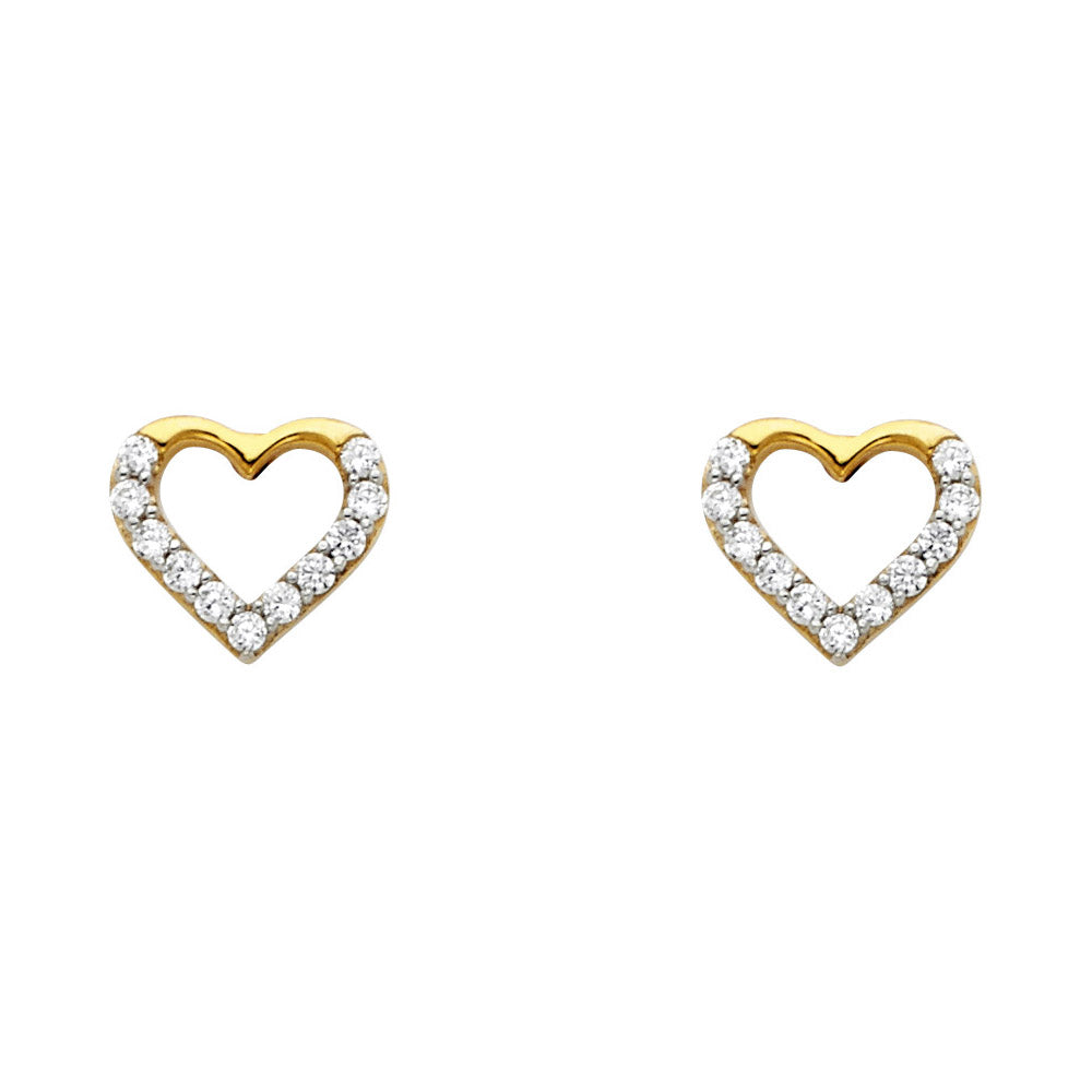 Infinity Heart Earrings