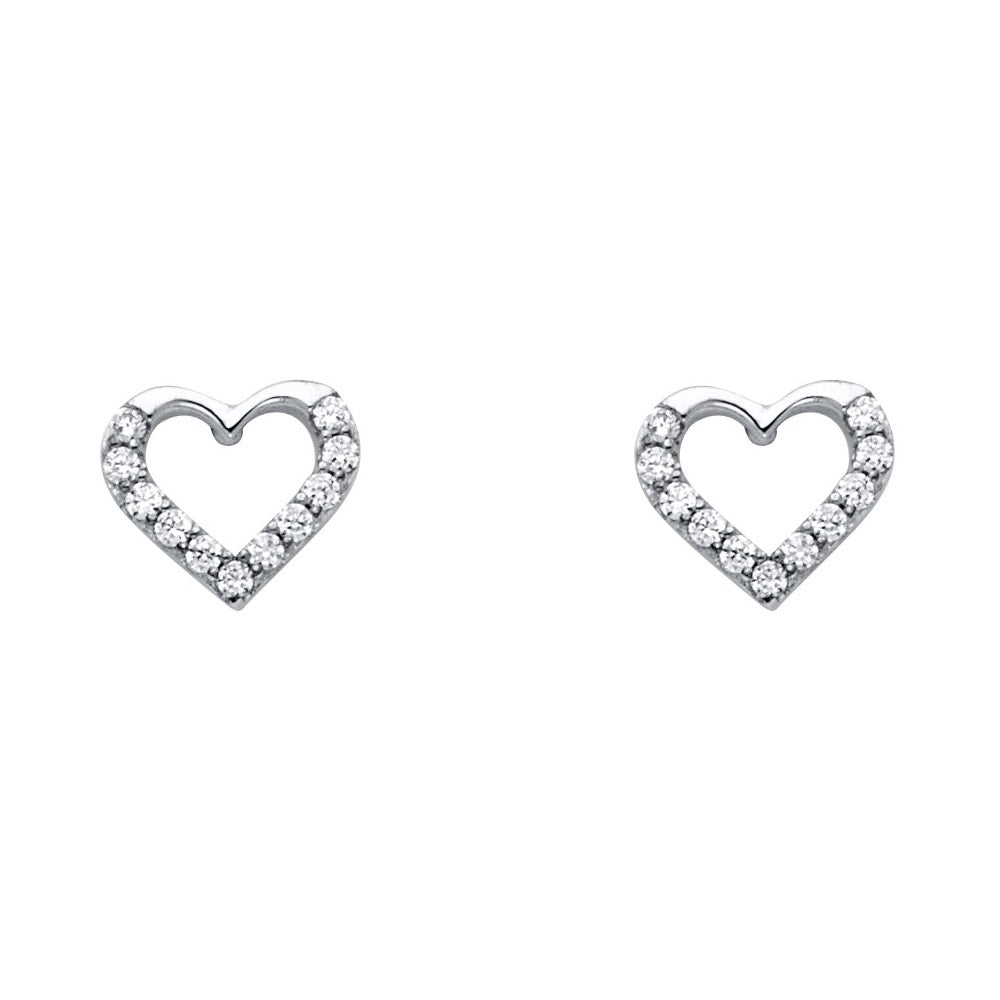 Infinity Heart Earrings