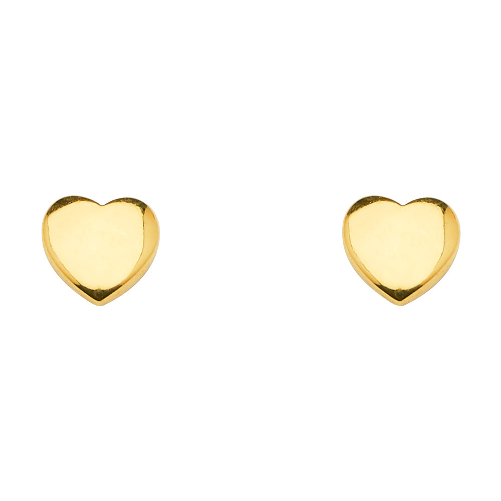 Gold Filled Heart Earrings