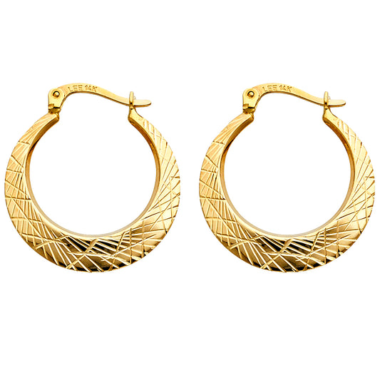 Bali Hoop Earrings