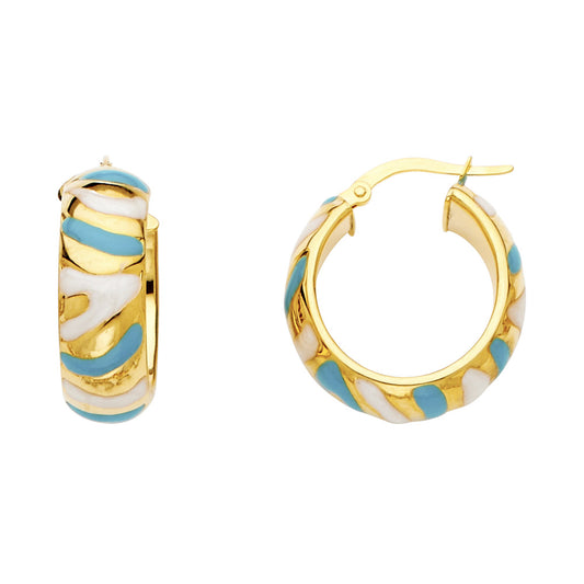 In the Breeze Hoop Earrings