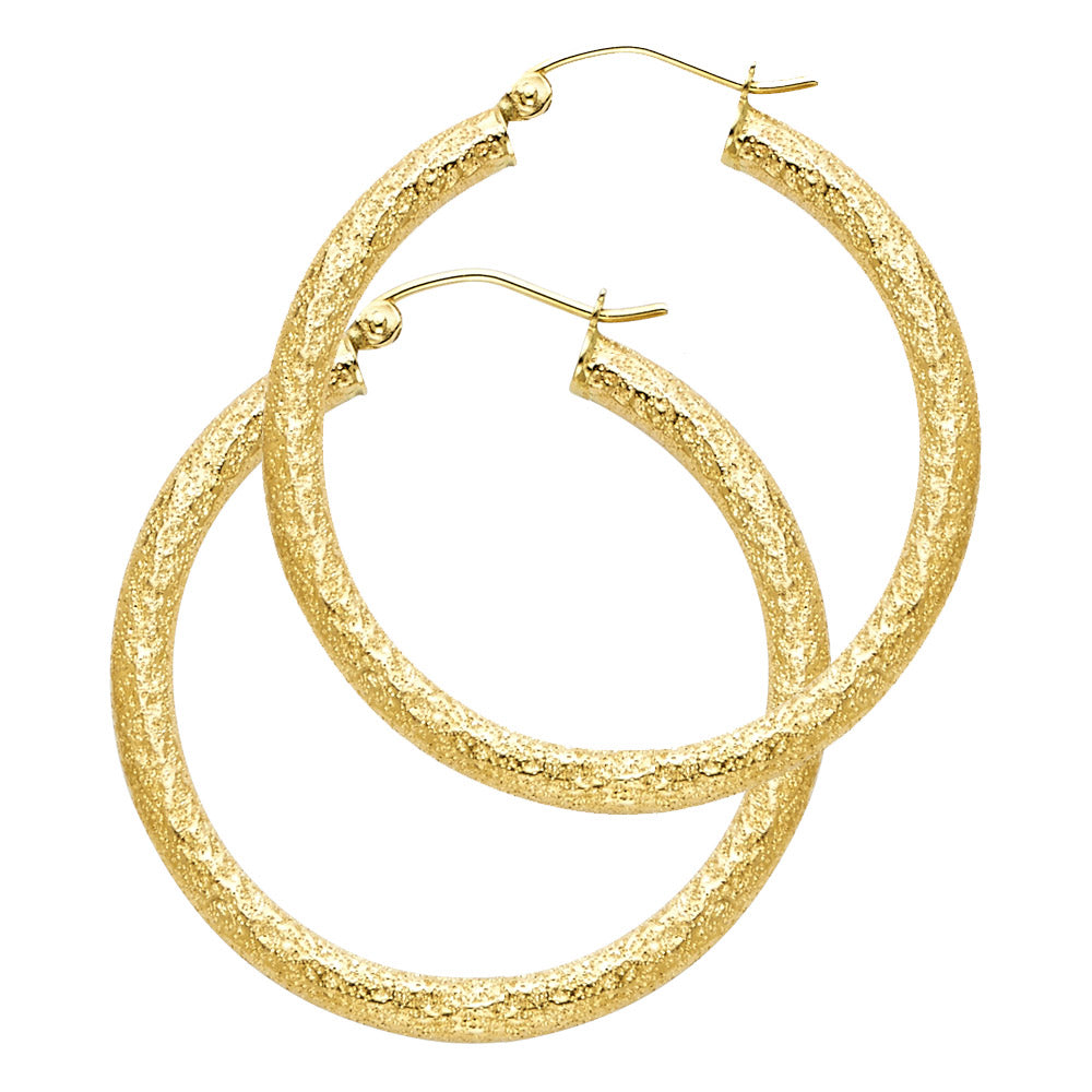 Sparkle Hoop Earrings