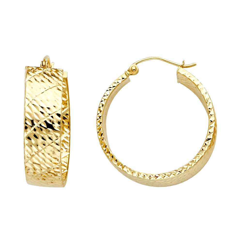 Inferno Hoop Earrings