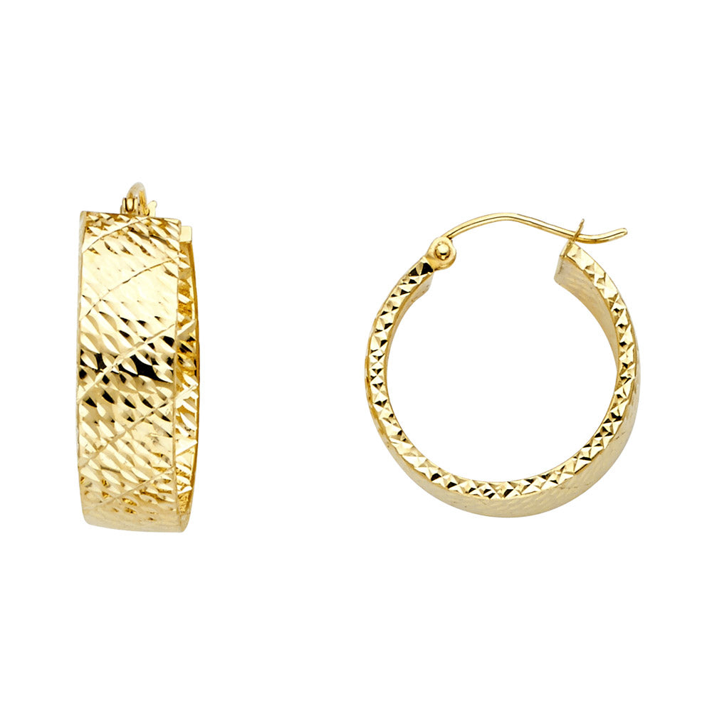 Inferno Hoop Earrings