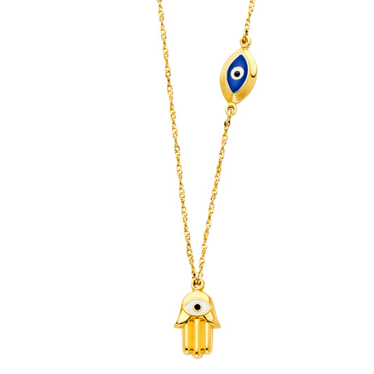 Evel Eye Pendant Necklace