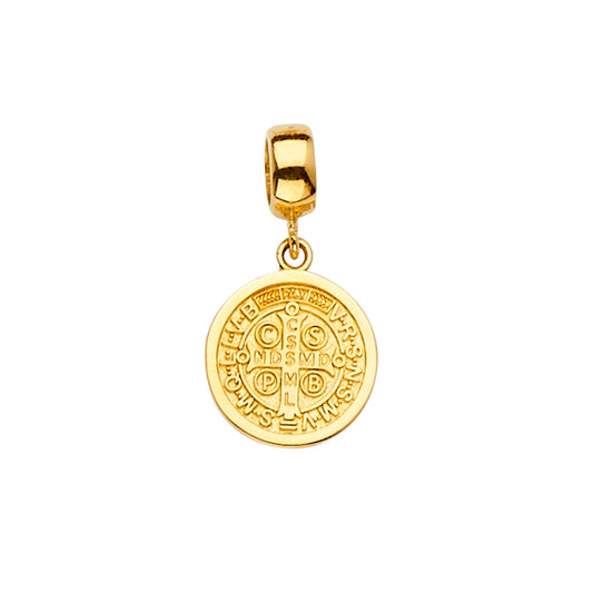 Golden Coin Charm